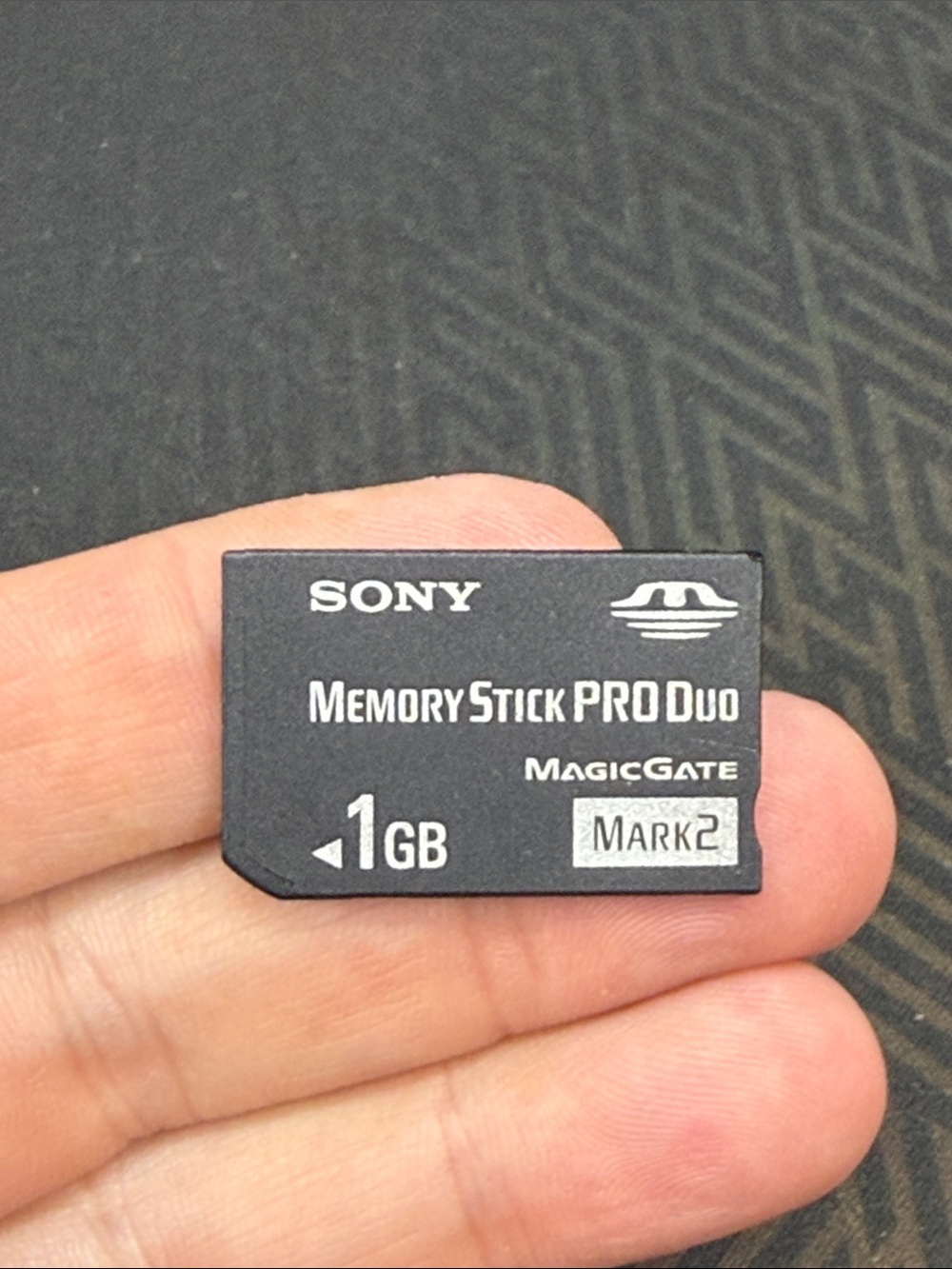 Sony Black Memory Stick PRO Duo 1GB - Mark2